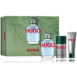 Hugo Boss Hugo rinkinys vyrams (125 ml. EDT + 50 ml. dušo gelis + 75 ml. pieštukinis dezodorantas)
