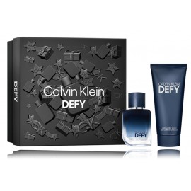 Calvin Klein Defy rinkinys vyrams (50 ml. EDP + 100 ml. dušo gelis)