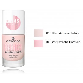 Essence French Manicure Beautifying Nail Polish nagų lakas prancūziškam manikiūrui