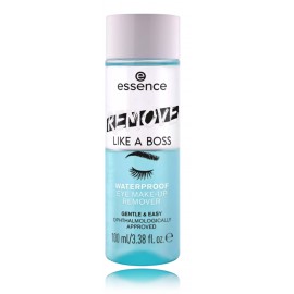 Essence Remove Like A Boss Waterproof Eye Make-Up Remover dvifazis akių makiažo valiklis