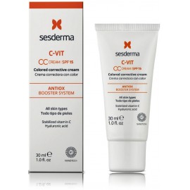Sesderma C-VIT CC Cream SPF15 крем для коррекции цвета лица
