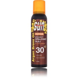 Vivaco Sun Vital Argan Bronz Oil SPF30 сухое защитное масло для загара с аргановым маслом