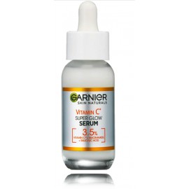 Garnier Skin Naturals Vitamin C Super Glow Serum spindesio suteikiantis serumas veidui su vitaminu C