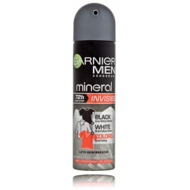 Garnier Men Mineral Invisible 72H purškiamas antiperspirantas vyrams