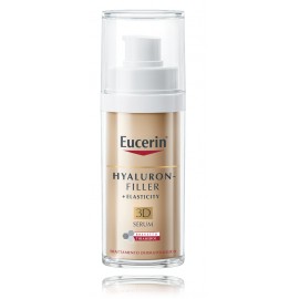 Eucerin Hyaluron-Filler + Elasticity Anti-Age 3D Serum senėjimą stabdantis veido serumas