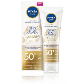 Nivea Sun Luminous 630 Dark Spot Control SPF 50+ veido kremas nuo saulės