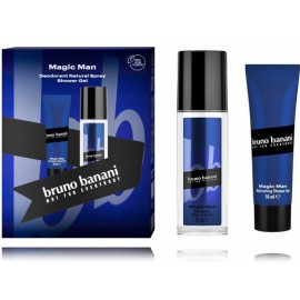 Bruno Banani Magic Man rinkinys vyrams (75 ml. dezodorantas + 50 ml. dušo gelis)