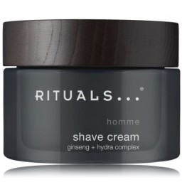 Rituals Homme Shave Cream Ginseng + Hydra Complex drėkinamasis skutimosi kremas vyrams