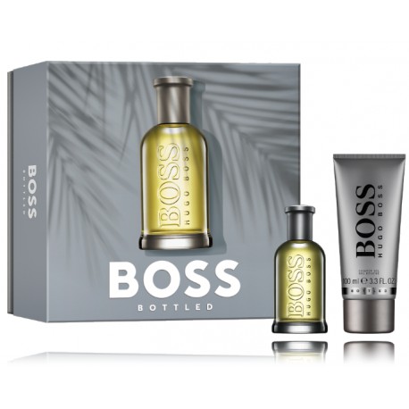 Hugo Boss Bottled rinkinys vyrams (50 ml. EDT + 100 ml. dušo gelis)