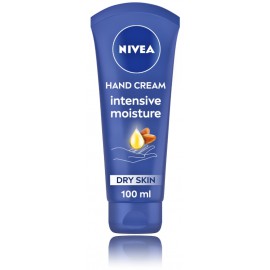 Nivea Intensive Moisture rankų kremas sausai odai su migdolų aliejumi/taukmedžio sviestu