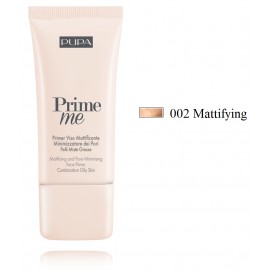 Pupa Prime Me Mattifying and Pore-Minimising Face Primer makiažo bazė mišriai ir riebiai veido odai