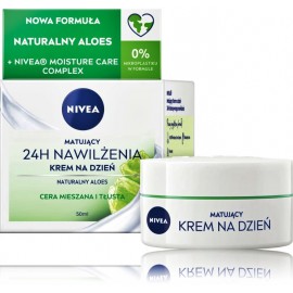 Nivea Moisturizing 24H Day Cream увлажняющий дневной крем для лица для жирной/комбинированной кожи