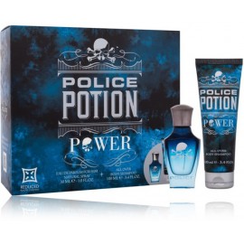 Police Potion Power rinkinys vyrams (30 ml. EDP + 100 ml. dušo gelis)