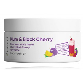 Nacomi Plum & Black Cherry Body Butter масло для тела