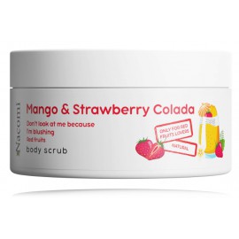 Nacomi Mango & Strawberry Colada Body Scrub šveitiklis kūnui