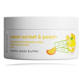 Nacomi Peach & Lemon Sorbet Body Butter масло для тела