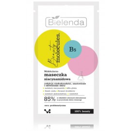 Bielenda Beauty Molecules Niacinamide giliai valanti veido kaukė