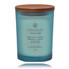 Chesapeake Bay Mind & Body Reflection + Clarity Sea Salt Sage aromatinė žvakė