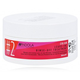 Indola Color Leave-In/Rinse-off Treatment Mask kaukė dažytiems plaukams