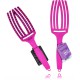 Olivia Garden Combo Finger Brush Neon plaukų šepetys