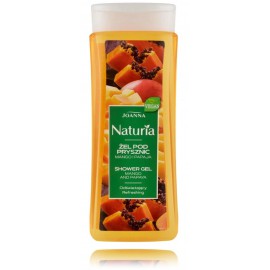 Joanna Naturia Refreshing Mango & Papaja Shower Gel gaivinantis dušo gelis