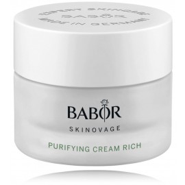Babor Skinovage Purifying Cream Rich kremas riebiai ir probleminei veido odai
