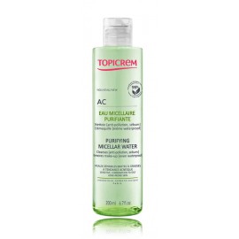 TOPICREM AC Purifying Micellar Water micelinis vanduo mišriai ir riebiai odai