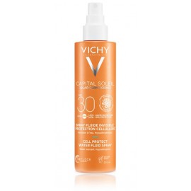 Vichy Capital Soleil Cell Protect Water Fluid Spray SPF30+ защитный спрей от солнца