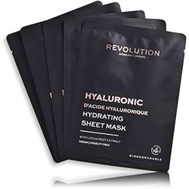 REVOLUTION Skincare Hydrating Hyaluronic Acid Sheet Mask drėkinamoji lakštinė veido kaukė