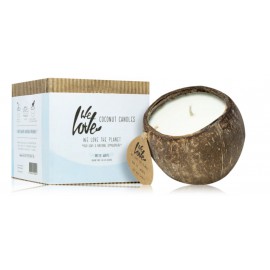 We Love The Planet Coconut Arctic White Soywax Candle aromatinė žvakė