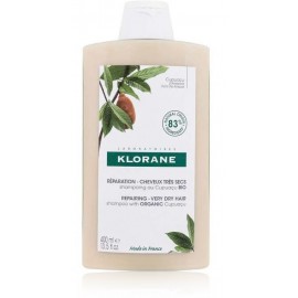 Klorane Cupuacu Nourishing & Repairing Shampoo šampūnas labai sausiems plaukams