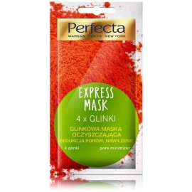 Perfecta Express Mask atkuriamoji, poras mažinanti molio kaukė