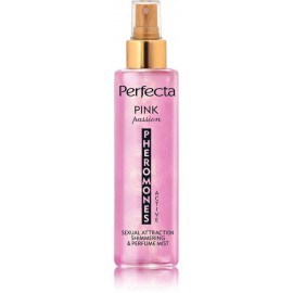 Perfecta Pheromones Active Pink Passion parfumuota kūno dulksna moterims