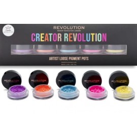 Makeup Revolution Creator Artist Loose Pigment Pots pigmentų rinkinys