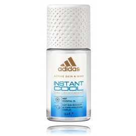 Adidas Active Skin & Mind Instant Cool 24H Deodorant rutulinis dezodorantas moterims