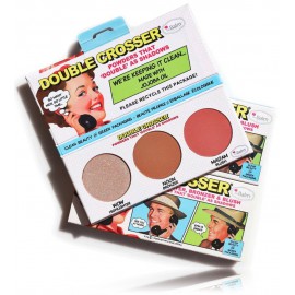 The Balm Double Crosser Contour Palette veido modeliavimo paletė