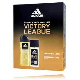 Adidas Victory League rinkinys vyrams (250 ml. dušo gelis + 75 ml. aromatizuotas dezodorantas)