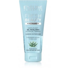 Eveline Fresh Beauty Niacinamide Face Wash Gel drėkinamasis veido prausiklis