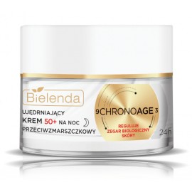 Bielenda Chrono Age 50+ Night Cream naktinis veido kremas brandžiai odai