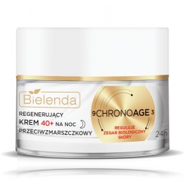 Bielenda Chrono Age 40+ Night Cream восстанавливающий ночной крем для лица для зрелой кожи