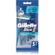 Gillette Blue II Plus vienkartiniai skustuvai