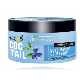 Bielenda Scrub Coctail Regenerating Body Scrub Blue Matcha & Blueberry regeneruojantis šveitiklis kūnui