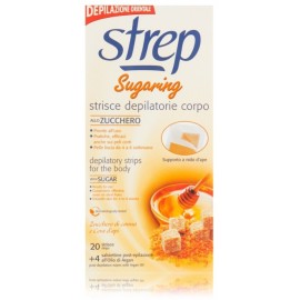 Strep Sugaring Wax Strips Body Sensitive Skin полоски для депиляции для чувствительной кожи