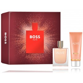 Hugo Boss Boss Alive rinkinys moterims (50 ml. EDP + 75 ml. kūno losjonas)