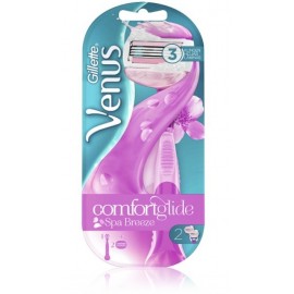 Gillette Venus Comfortglide Spa Breeze skustuvas ir 2 galvutės