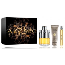 Azzaro Wanted rinkinys vyrams (100 ml. EDT + 10 ml. EDT + 75 ml. dušo gelis)