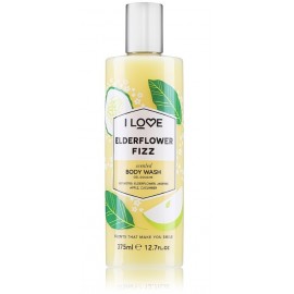 I Love Elderflower Fizz Scented Body Wash dušo gelis