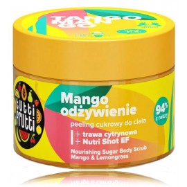 Farmona Tutti Frutti Tango Mango Mango & Lemongrass Nourishing Sugar Body Scrub maitinantis šveitiklis kūnui