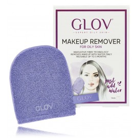 Glov Expert Oily Skin Makeup Remover makiažo valymo pirštinė riebiai odai