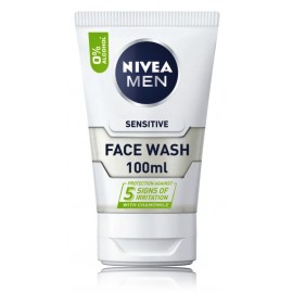 NIVEA Men Sensitive Face Wash средство для умывания лица для чувствительной кожи